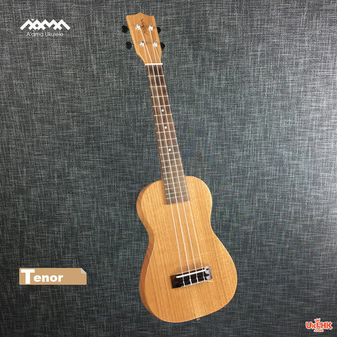 A'AMA Solid Body Mahogany Tenor Ukulele (AA-SB-T)