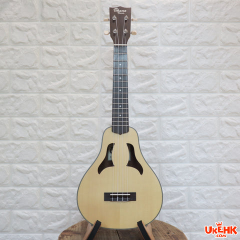 Ohana Vita Solid Spruce Top Concert Ukulele (VKC-70)