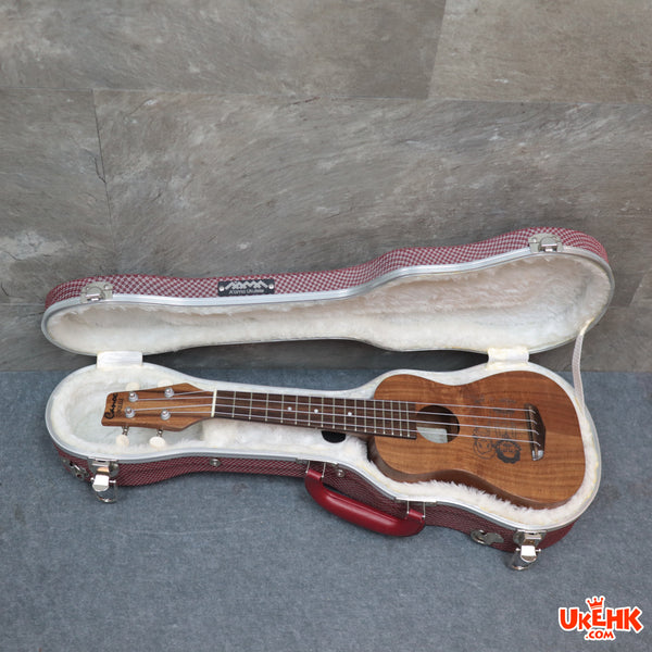 A'AMA ABS Red Soprano/Concert/Tenor Case（ABS-RD-S/C/T)