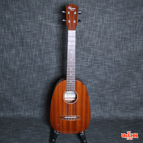 Ohana Solid Mahogany Tenor Ukulele (PKT-25G)