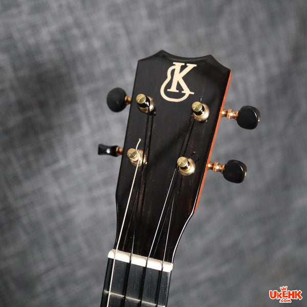 Kanile'a Solid Koa Concert Heart Shape Sound Hole (KU'U POC) #18404