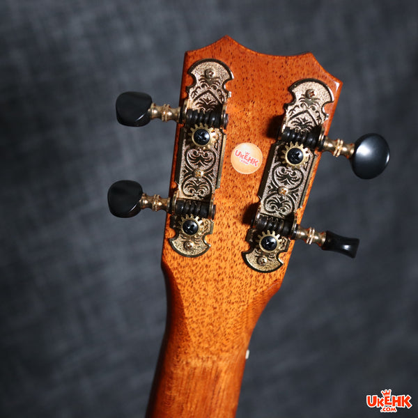 Kanile'a Solid Koa Concert Heart Shape Sound Hole (KU'U POC) #18404