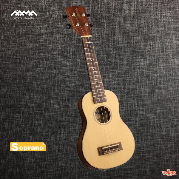 A'AMA Solid Spruce Soprano (AA-SL-S)