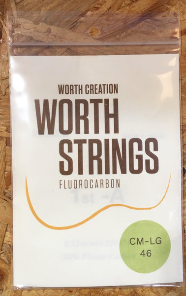 Worth Ukulele String Clear Fluoro Carbon For Sop/Conc  (CM-LG)