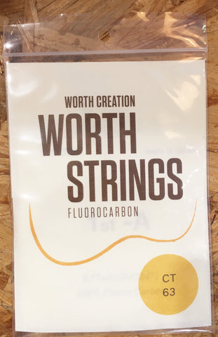 Worth Ukulele String Clear Fluoro Carbon For Ten (CT)