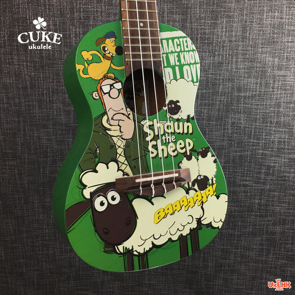 Cuke Shaun the Sheep Concert  Green