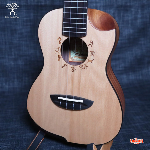 aNueNue Solid Spruce Top Concert  (ANN-SLSC)