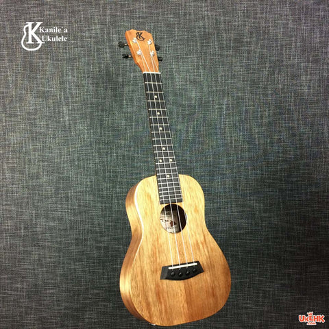 Kanile'a Solid Koa Concert (K1-C E) #19192