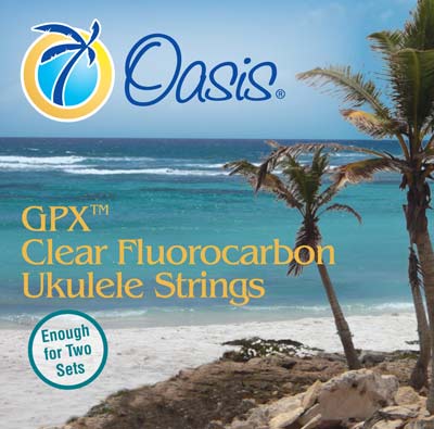 Oasis Carbon Ukulele Strings for Conc/Sop/Ten Warm High G, Double (8100)